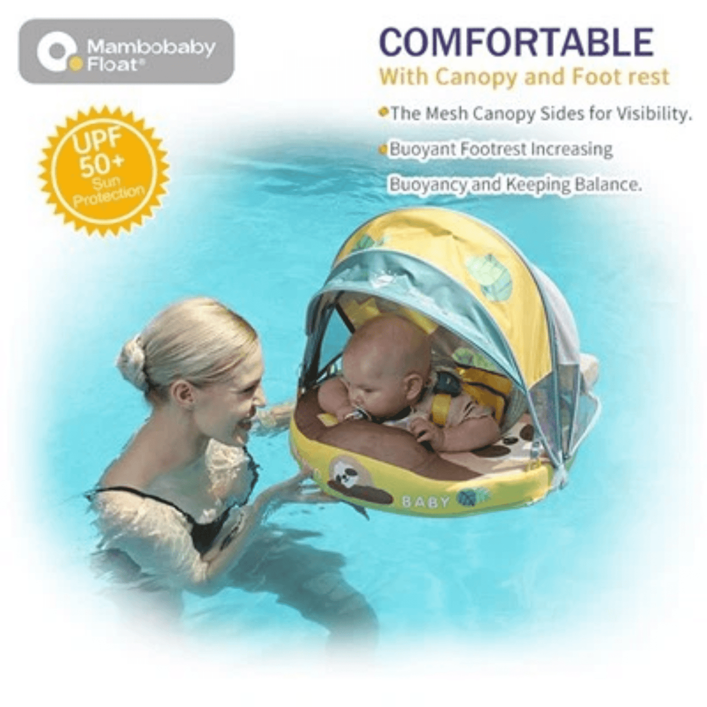 Mambobaby™ Baby Swim Float with Canopy & Safety Seat (3–24 Months) | Sloth Snuggle Edition - 10790228-3d-cover-steamship-m - Proactive Baby