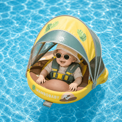 Mambobaby™ Baby Swim Float with Canopy & Safety Seat (3–24 Months) | Sloth Snuggle Edition - 10790228-3d-cover-steamship-m - Proactive Baby