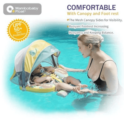 Mambobaby™ Baby Swim Float with Canopy & Safety Seat (3–24 Months) | Sloth Snuggle Edition - 10790228-3d-cover-steamship-m - Proactive Baby
