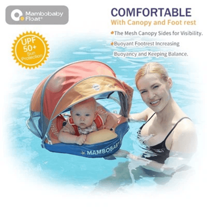 Mambobaby™ Baby Swim Float with Canopy & Safety Seat (3–24 Months) | Starry Fun Edition - 10790228-3d-cover-steamship-m - Proactive Baby