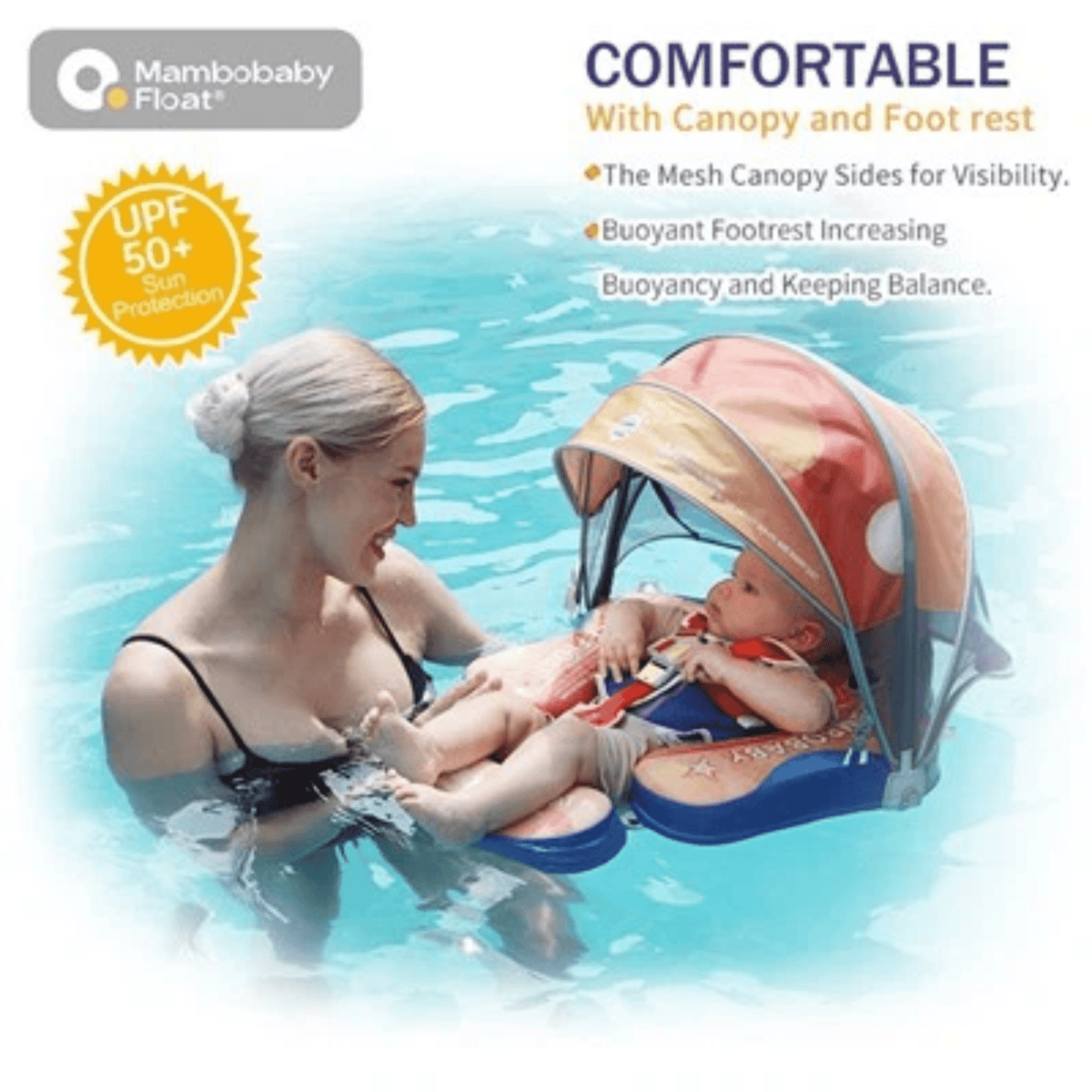 Mambobaby™ Baby Swim Float with Canopy & Safety Seat (3–24 Months) | Starry Fun Edition - 10790228-3d-cover-steamship-m - Proactive Baby