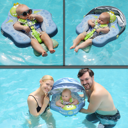 Mambobaby™ Baby Swim Float with Canopy & Safety Seat (3–24 Months) | T - Rex Cuddle Edition - 10790228-3d-cover-steamship-m - Proactive Baby