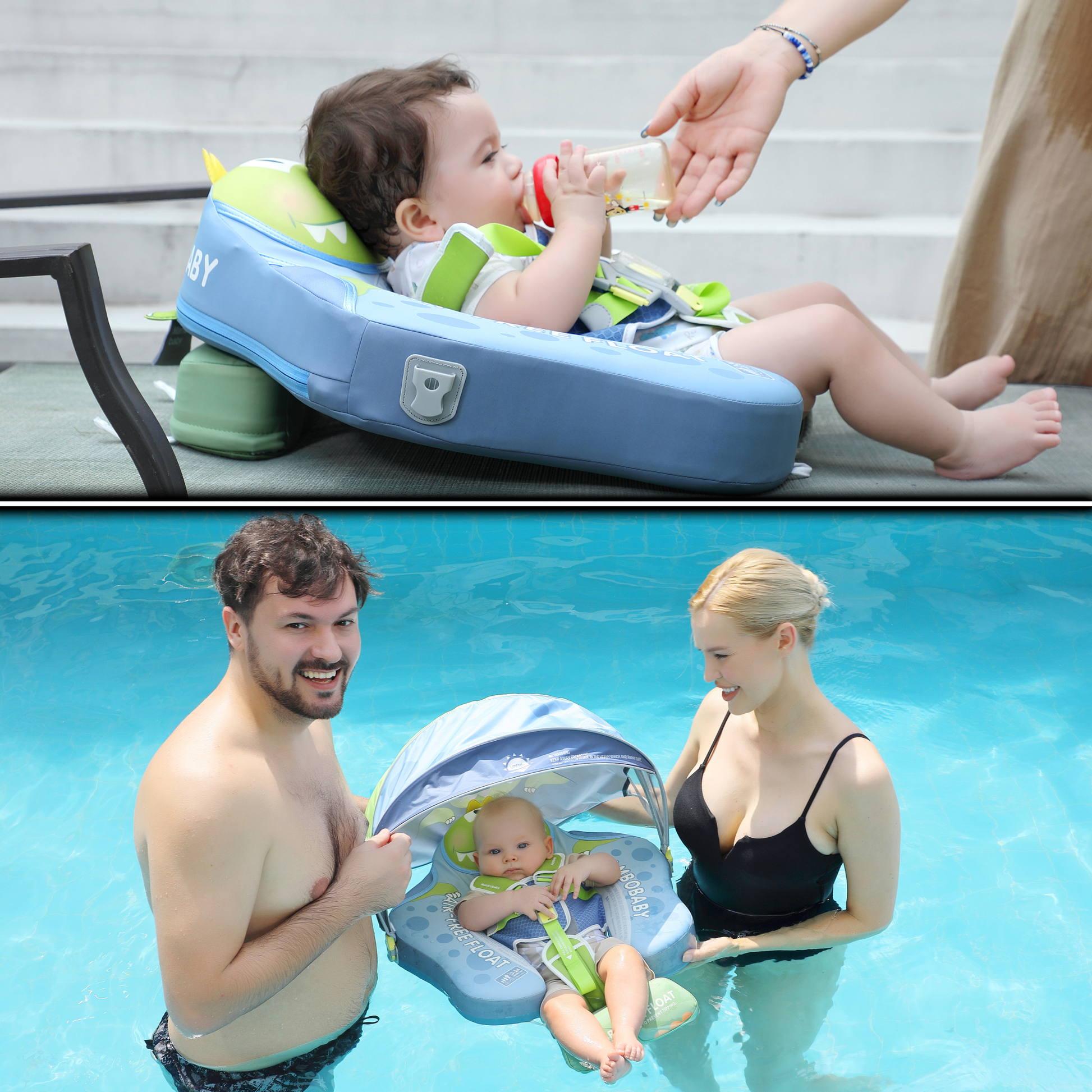 Mambobaby™ Baby Swim Float with Canopy & Safety Seat (3–24 Months) | T - Rex Cuddle Edition - 10790228-3d-cover-steamship-m - Proactive Baby