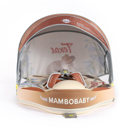 Mambobaby™ Baby Swim Float with Canopy & Safety Seat (3–24 Months) | Texas Rodeo Edition - 10790228-3d-cover-steamship-m - Proactive Baby