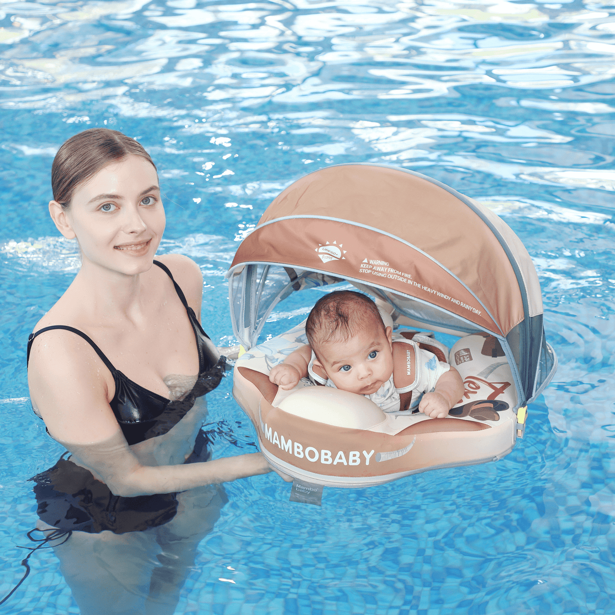 Mambobaby™ Baby Swim Float with Canopy & Safety Seat (3–24 Months) | Texas Rodeo Edition - 10790228-3d-cover-steamship-m - Proactive Baby