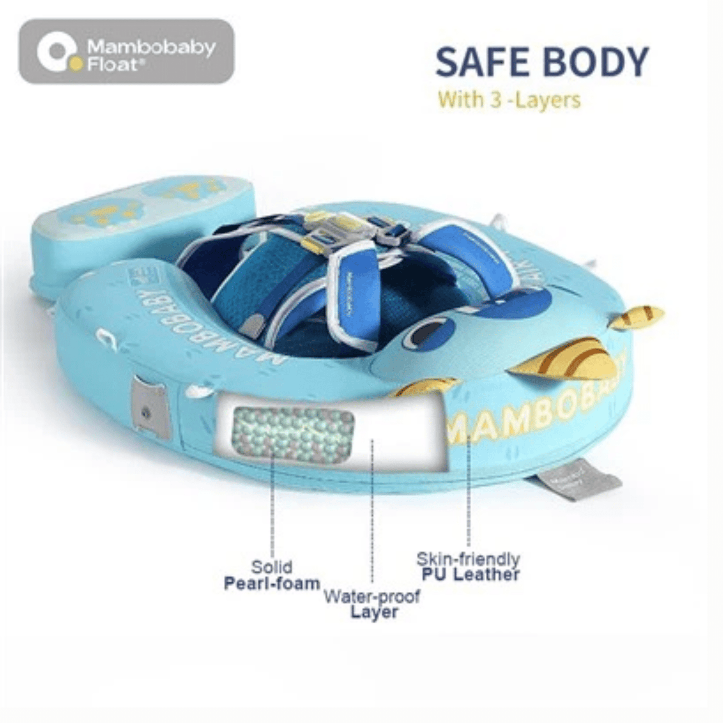 Mambobaby™ Baby Swim Float with Canopy & Safety Seat (3–24 Months) | Tri - Eye Adventurer Edition - 10790228-3d-cover-steamship-m - Proactive Baby
