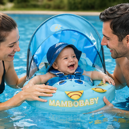 Mambobaby™ Baby Swim Float with Canopy & Safety Seat (3–24 Months) | Tri - Eye Adventurer Edition - 10790228-3d-cover-steamship-m - Proactive Baby