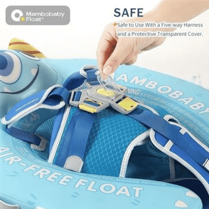 Mambobaby™ Baby Swim Float with Canopy & Safety Seat (3–24 Months) | Tri - Eye Adventurer Edition - 10790228-3d-cover-steamship-m - Proactive Baby