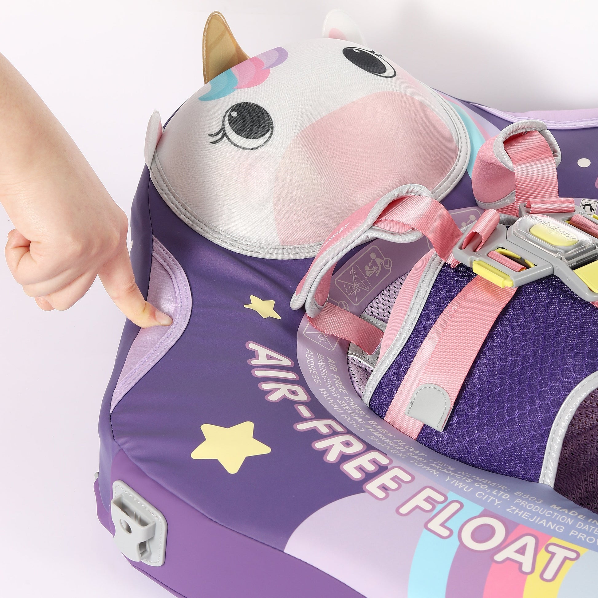 Mambobaby™ Baby Swim Float with Canopy & Safety Seat (3–24 Months) | Unicorn Cuddle Edition - 10790228-3d-cover-steamship-m - Proactive Baby