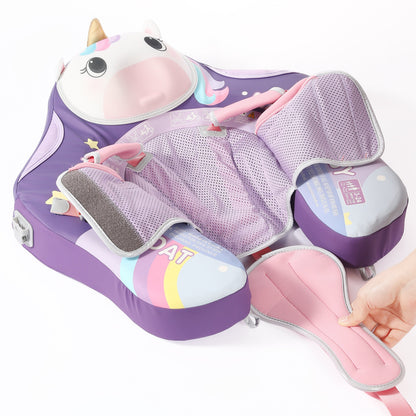 Mambobaby™ Baby Swim Float with Canopy & Safety Seat (3–24 Months) | Unicorn Cuddle Edition - 10790228-3d-cover-steamship-m - Proactive Baby