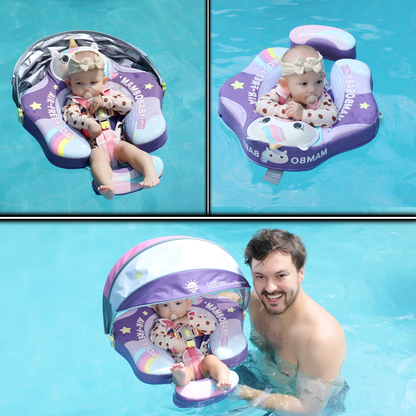 Mambobaby™ Baby Swim Float with Canopy & Safety Seat (3–24 Months) | Unicorn Cuddle Edition - 10790228-3d-cover-steamship-m - Proactive Baby