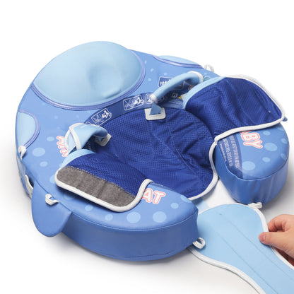 Mambobaby™ Baby Swim Float with Canopy & Safety Seat (3–24 Months) |Whale Shark Edition - 10790228-3d-cover-steamship-m - Proactive Baby