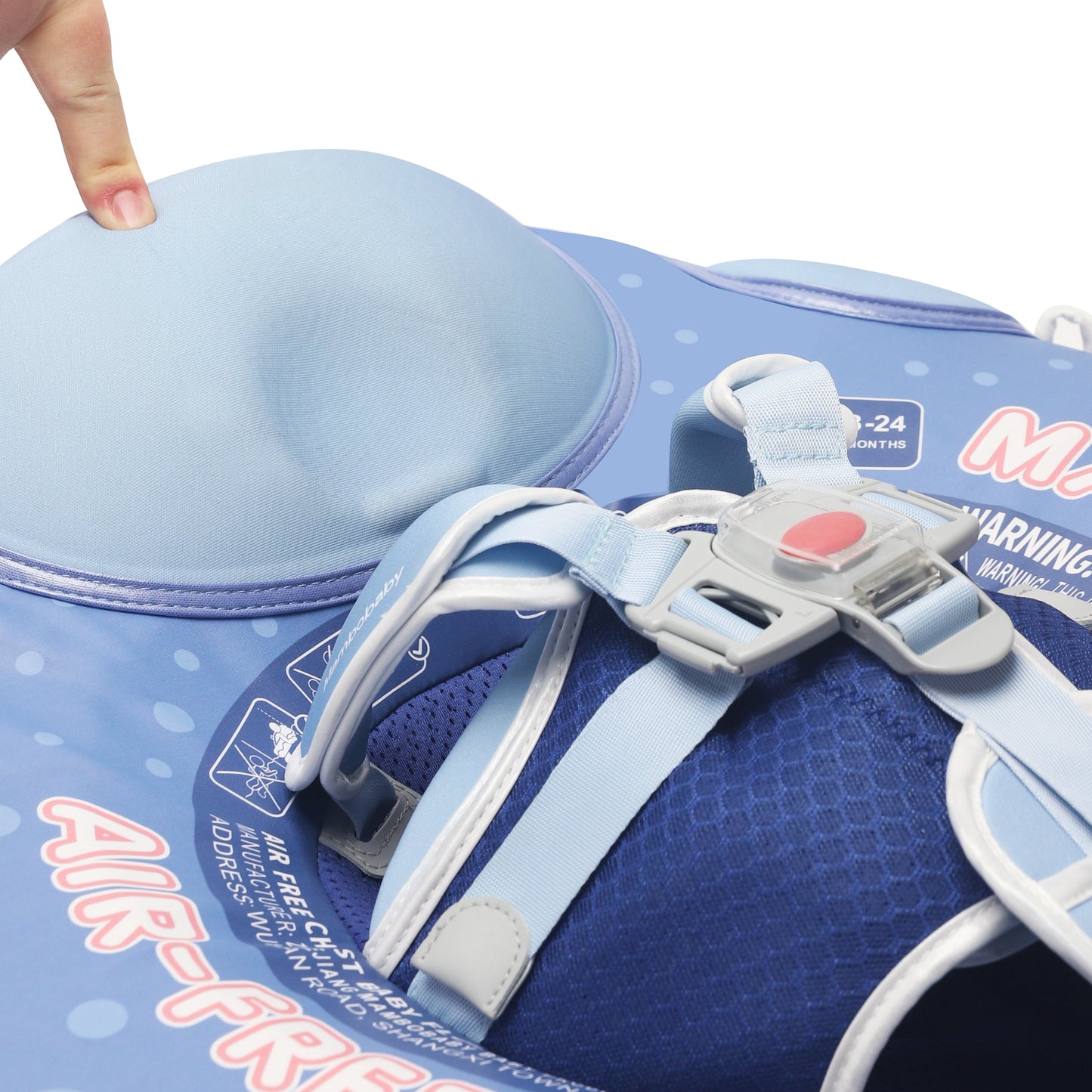 Mambobaby™ Baby Swim Float with Canopy & Safety Seat (3–24 Months) |Whale Shark Edition - 10790228-3d-cover-steamship-m - Proactive Baby