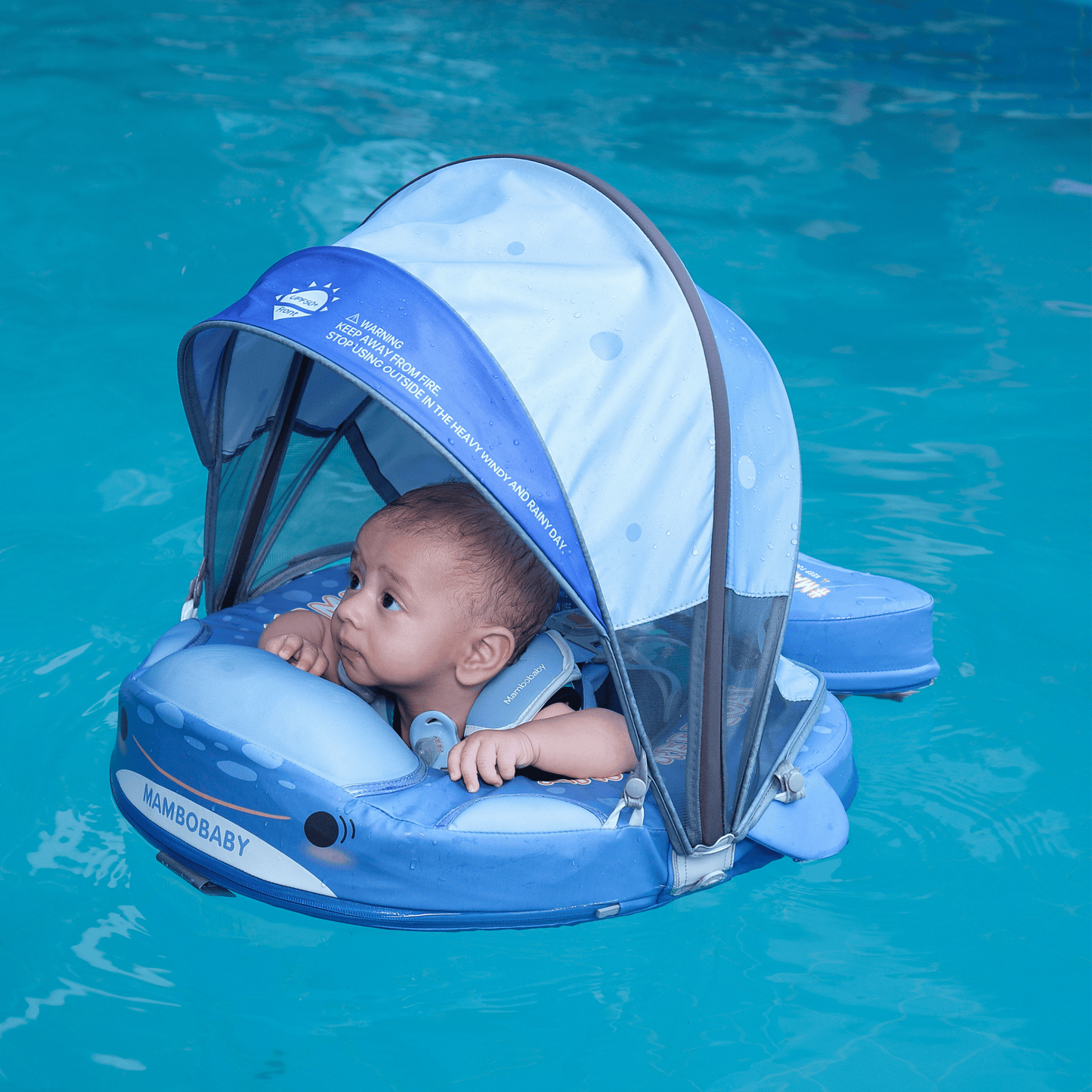 Mambobaby™ Baby Swim Float with Canopy & Safety Seat (3–24 Months) |Whale Shark Edition - 10790228-3d-cover-steamship-m - Proactive Baby