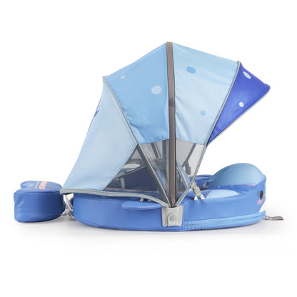 Mambobaby™ Baby Swim Float with Canopy & Safety Seat (3–24 Months) |Whale Shark Edition - 10790228-3d-cover-steamship-m - Proactive Baby