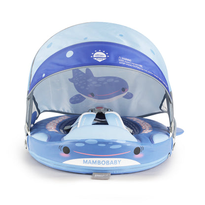 Mambobaby™ Baby Swim Float with Canopy & Safety Seat (3–24 Months) |Whale Shark Edition - 10790228-3d-cover-steamship-m - Proactive Baby