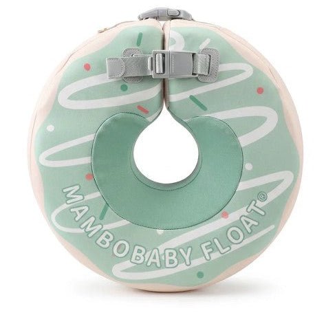 MamboBaby™ Swimming Neck Ring Float - Limited Edition Age 0-12 Months-10790228-3d-donut-green-l - Proactive Baby