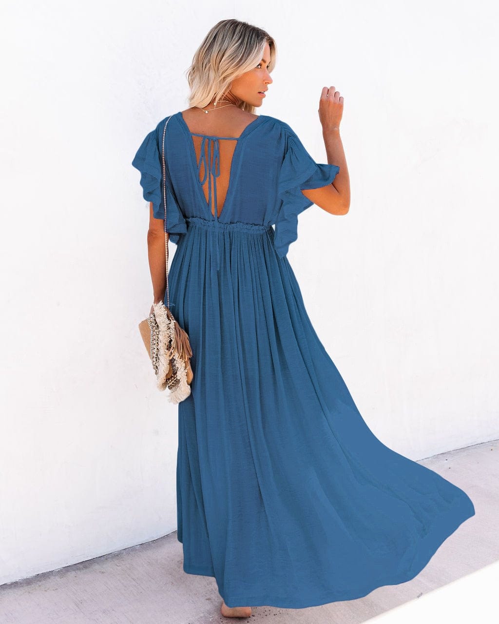 Teal Beach Dress