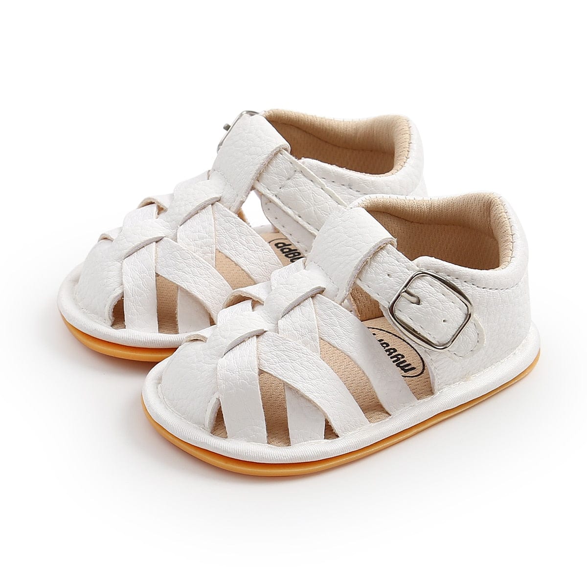 Proactive Baby Baby Footwear White / 0-6 Months MYGGPP Stylish Baby Sandals For Your Little Ones