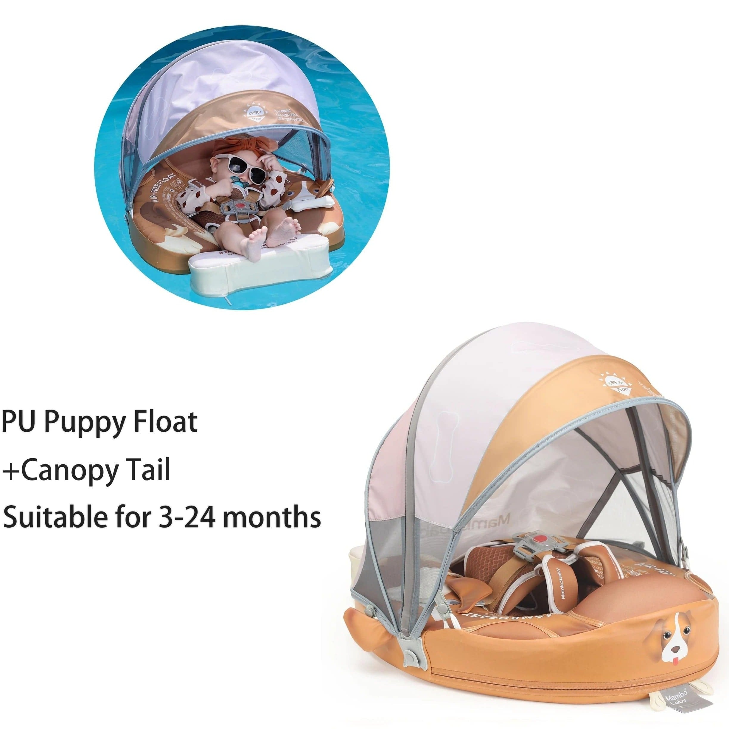 Infant floats best sale with canopy