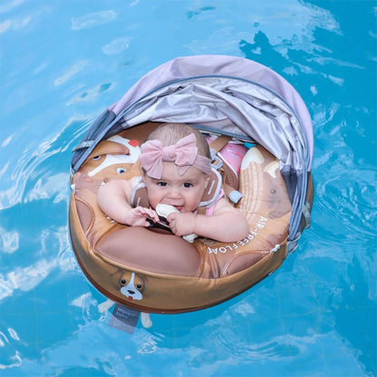 Proactive Baby New Mambobaby Non-Inflatable Float with Canopy for Infant