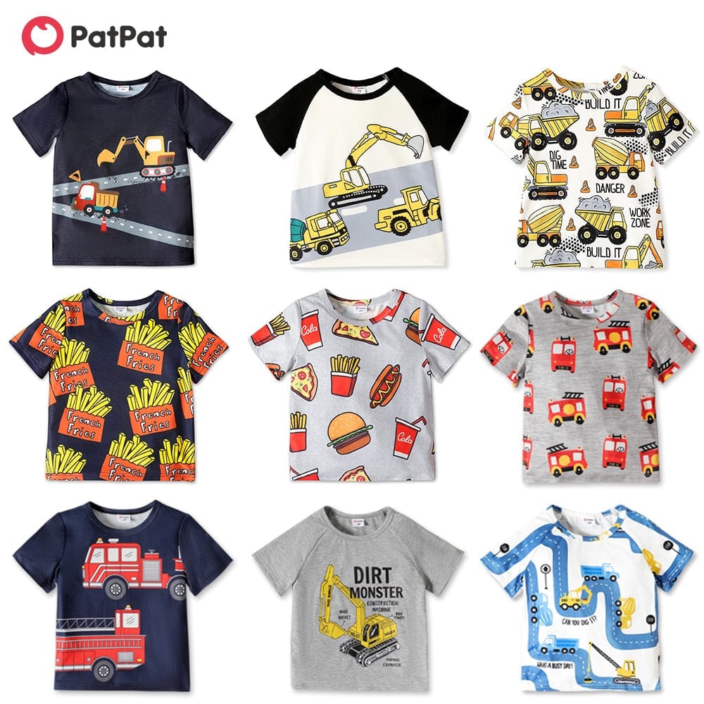 Proactive Baby Baby Clothing PatPat T-shirt For Boys I Baby Boy Cool Clothes