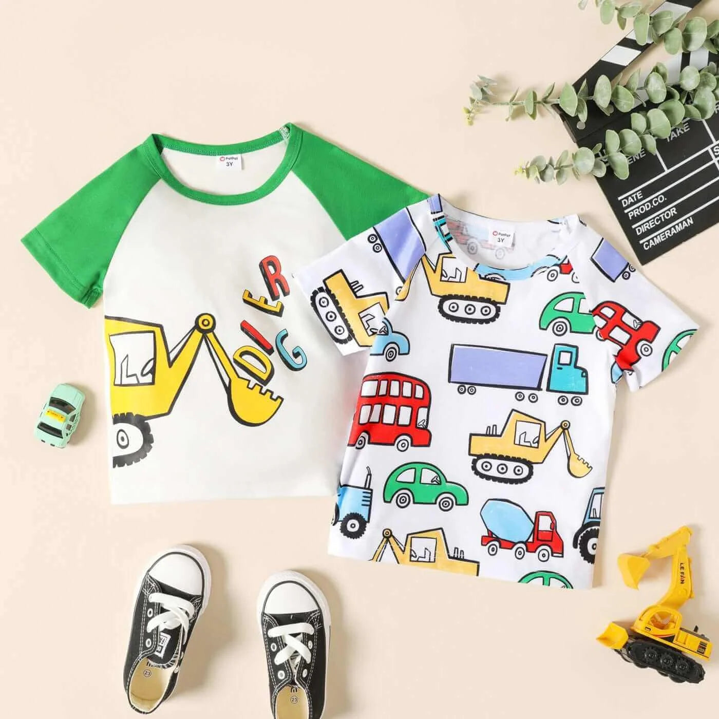 PatPat T-shirt For Boys I Baby Boy Cool Clothes