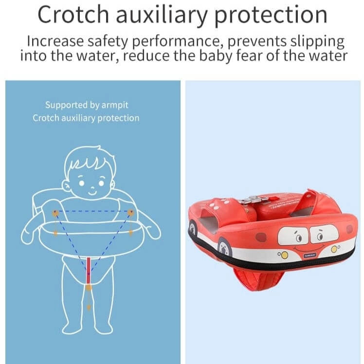 Mambobaby™ Pool Float With Crotch Safe Strap For Infant/Toddler For 6-36 months