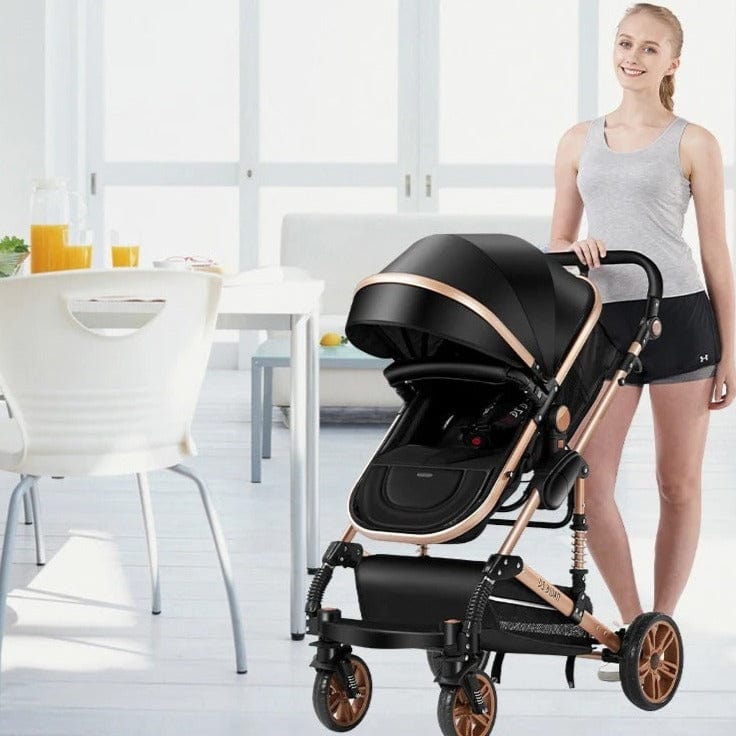 Proactive Baby Baby Pram Stroller VEVOR 2 in 1 Folding Baby Stroller