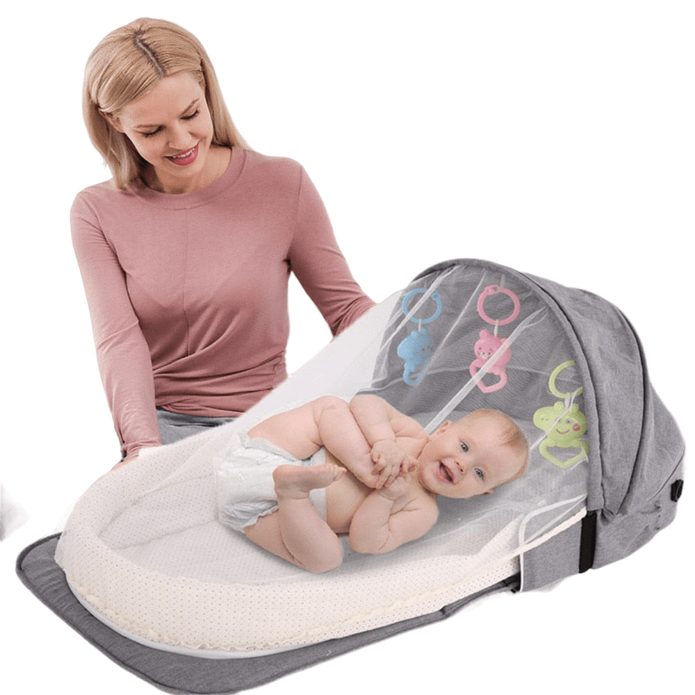 Proactive Baby Cribs & Toddler Beds ProBaby Portable Baby Bed for Newborn with Mosquito Net