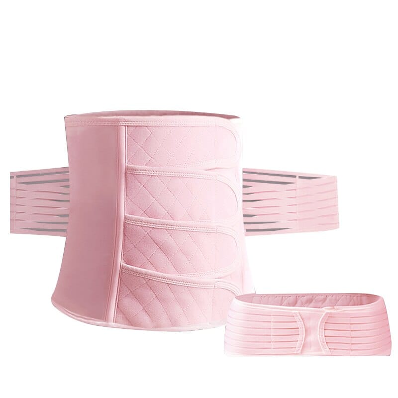 Proactive Baby Pink / M 2 in 1 Postpartum Belly Band Waist/Pelvis Belt