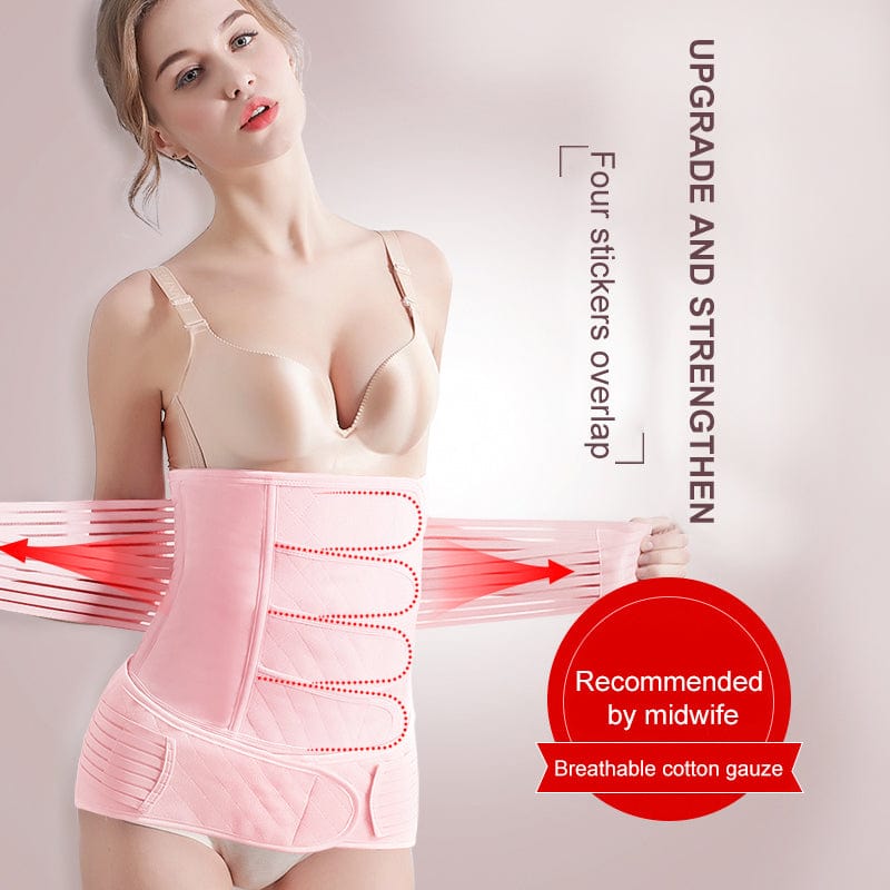 Waist Trainer for Women under clothes Waist Bandage Wrap with Loop