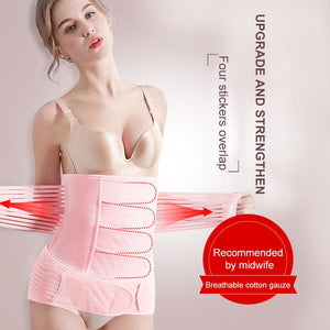 2 In 1 Womens Back Support Body Shaper: Waist Trainer, Tummy Tuck Belt,  Slimming Girdle For Postpartum Belly Recovery From Huiguorou, $9.44