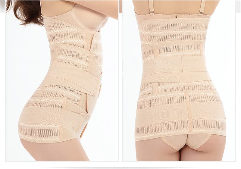 nehla 3 in 1 Postpartum Belt After Delivery Girdle Support Recovery Belly  Band Corset Wrap Body Shaper Postnatal C-Section Waist Pelvis Shapewear Belt  (Large) price in UAE,  UAE