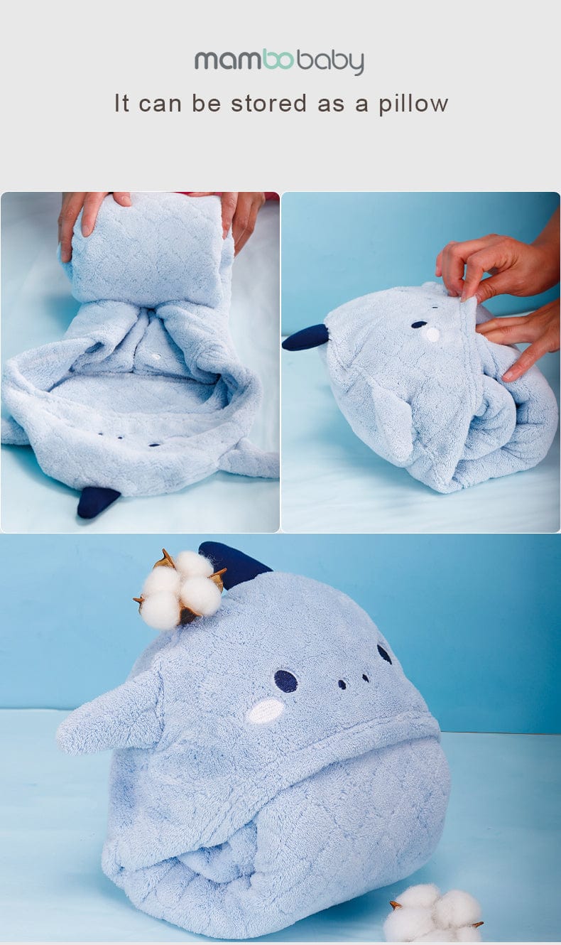 Proactive Baby Baby Bath Super Absorbent Towel For Newborn With Cute Embroidered & Hooded Style