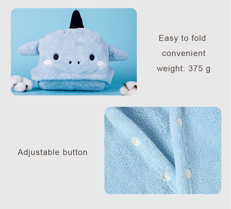 Proactive Baby Baby Bath Super Absorbent Towel For Newborn With Cute Embroidered & Hooded Style