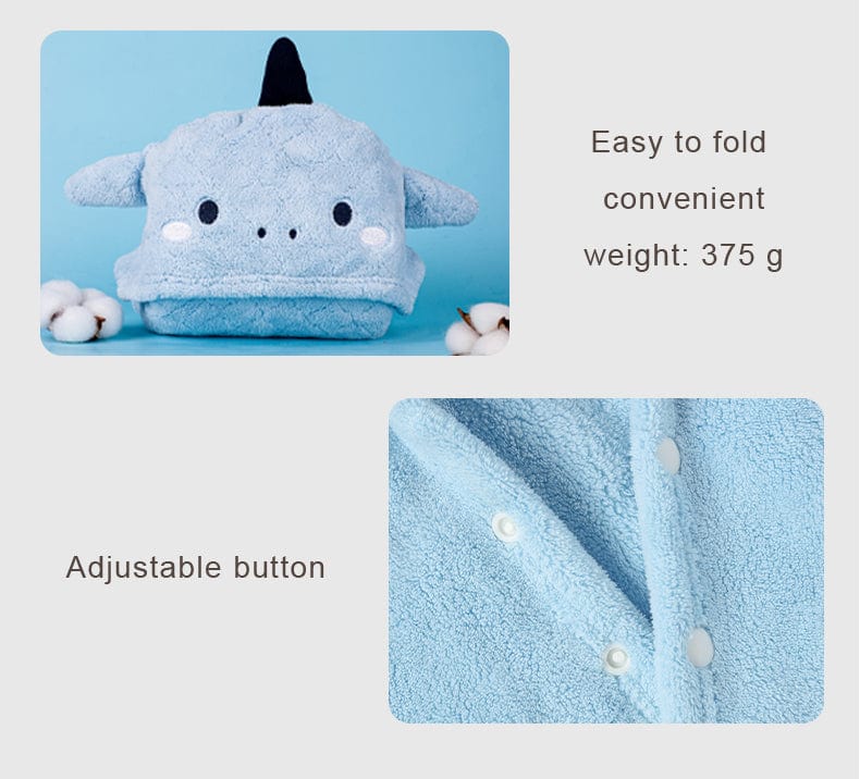 Mambobaby Baby Bath Super Absorbent Towel For Newborn With Cute Embroi