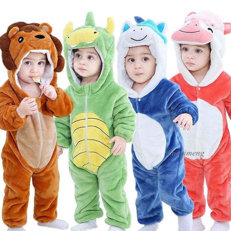 Proactive Baby Baby Clothing Tiger / 24M Baby Cute Animal Clothes