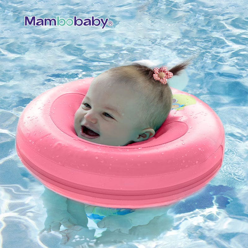 Proactive Baby Baby Floater Non-inflatable Infant Neck Swimming Ring Float Newborn Swim Floats Pool Bathtub Water Fun Toys Newborn Swim Trainer