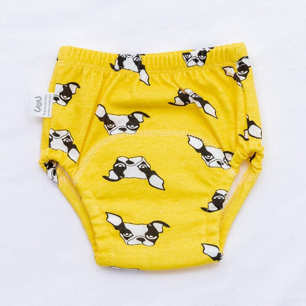 Pimfylm Cotton Underwear For Baby Boys Baby Boys' Toddler Potty Training  Pants Yellow 18-24 Months