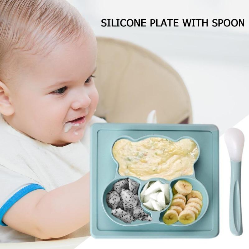 Proactive Baby Bear Baby Silicon Plate