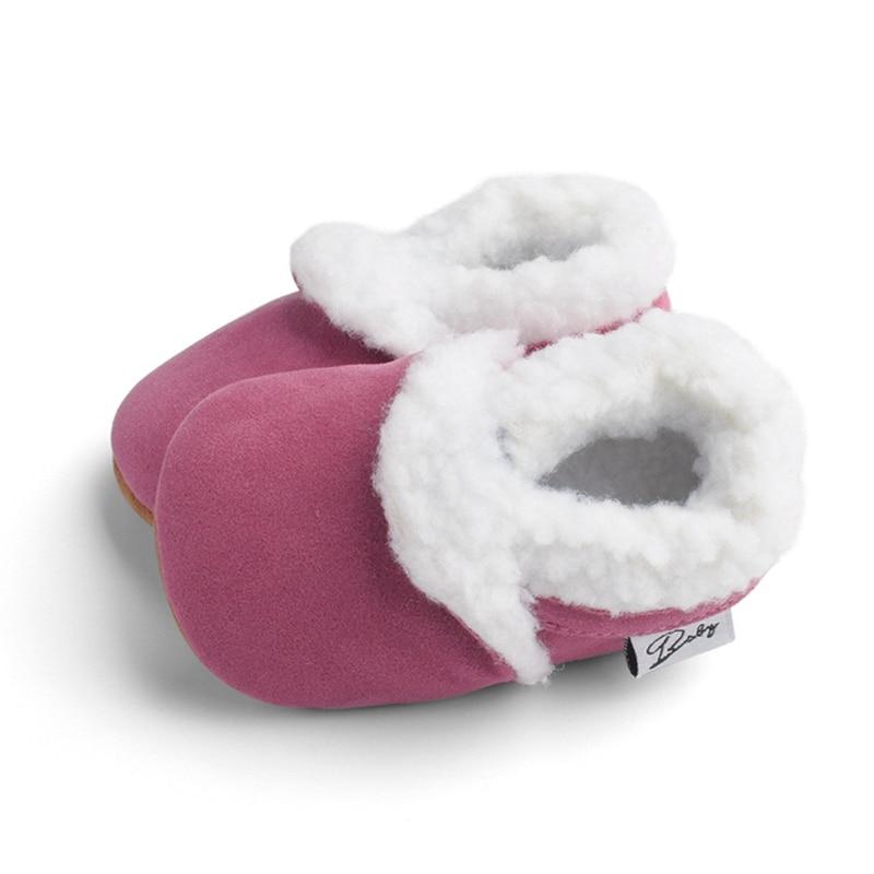 Newborn fuzzy online slippers