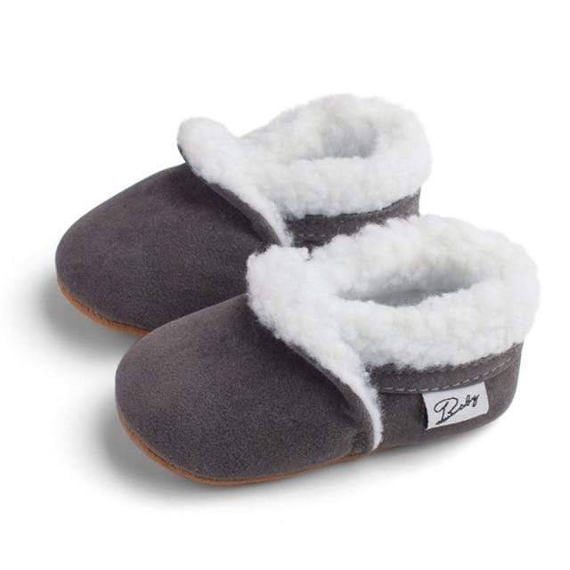 Proactive Baby Baby Footwear Dark Grey / S Beywell Winter Baby Shoes