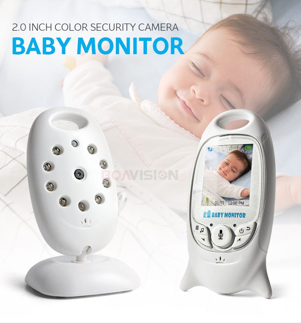Proactive Baby BOAVISION Mini Infant Wireless Baby Monitor With Night Vision & Two-Way Talk