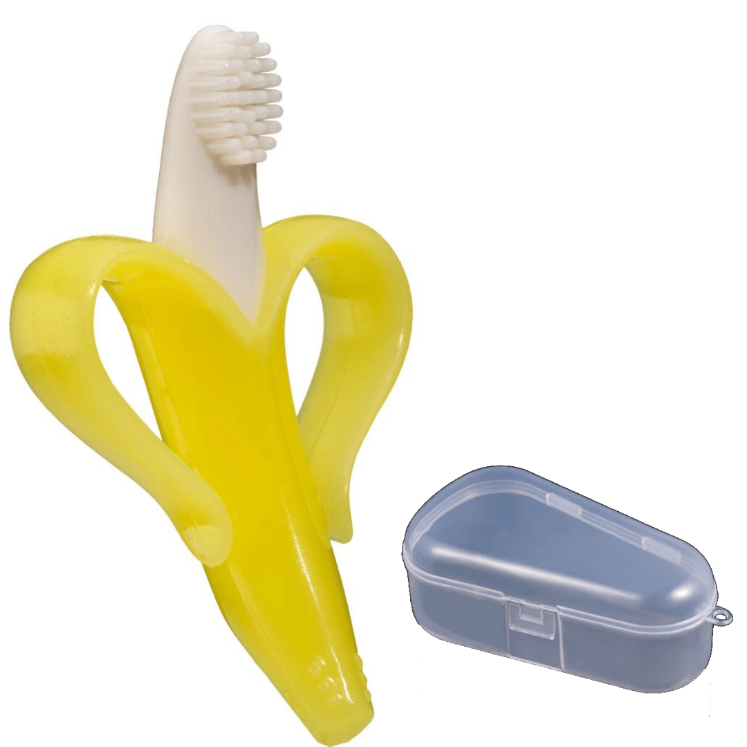 Proactive Baby Baby Teether Banana with Box Bubbatooth™  Teether & Toothbrush Toys