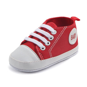 Red clearance baby sneakers