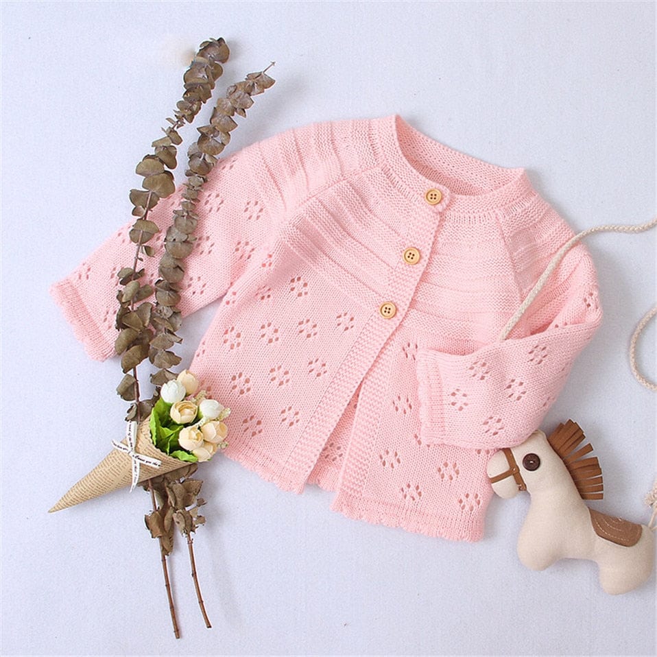 Sweet Baby Winter Cute Baby Sweater I Knitting Loose Cardigan Kids Swe