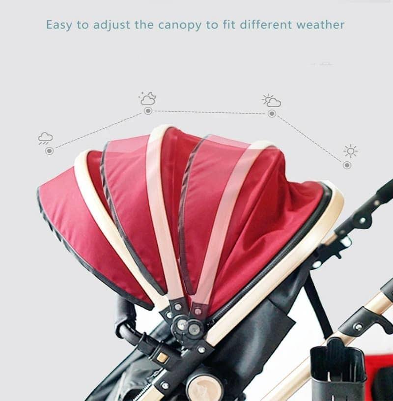 Free Louis Vuitton with 3 In 1 Baby Stroller New for Sale in Wht