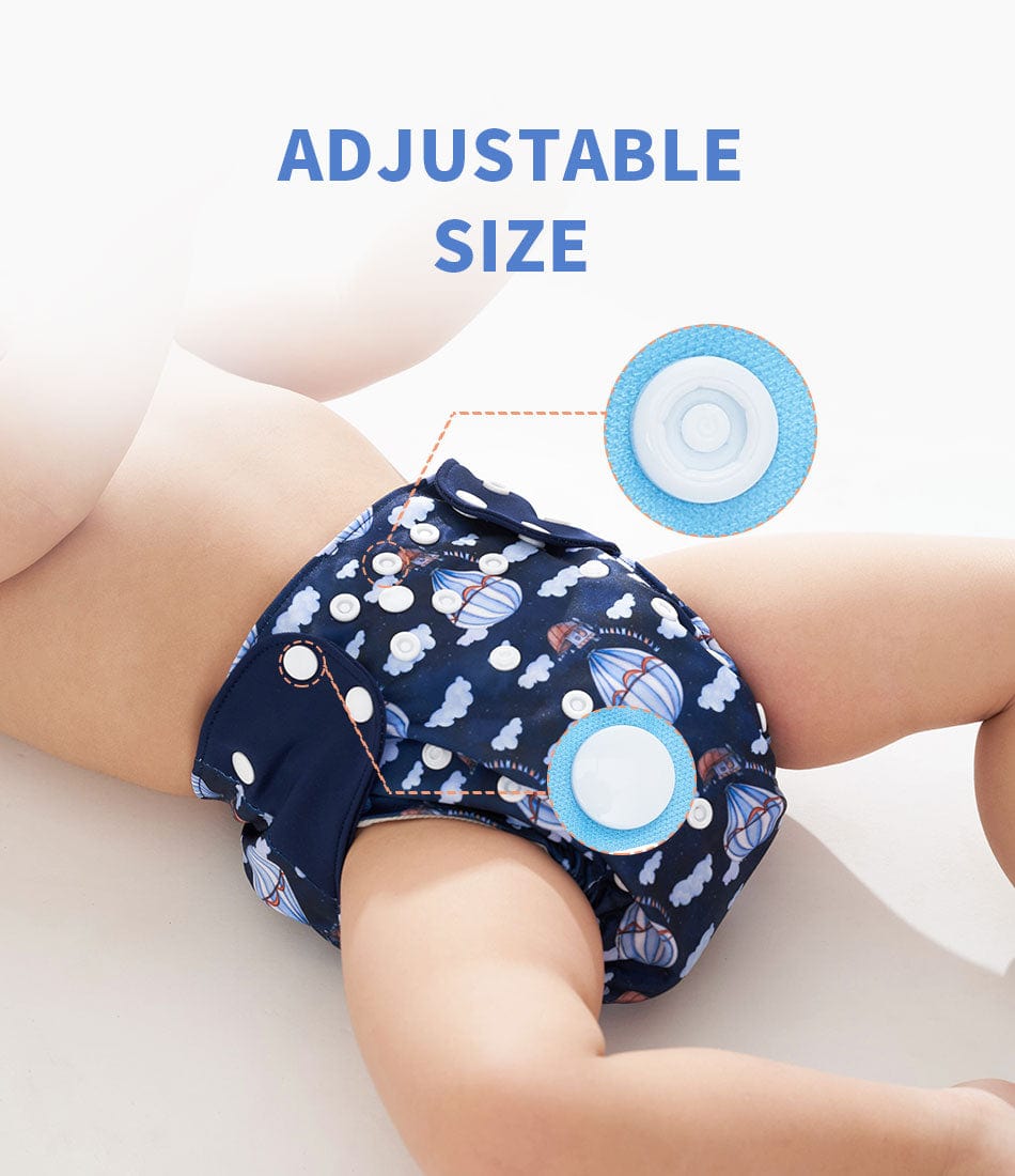 Leakproof Cute Stylish Ecological Reusable Napppies Panties Bamboo Charcoal  Washable Cloth Diapers For Baby Boys And Girls - AliExpress