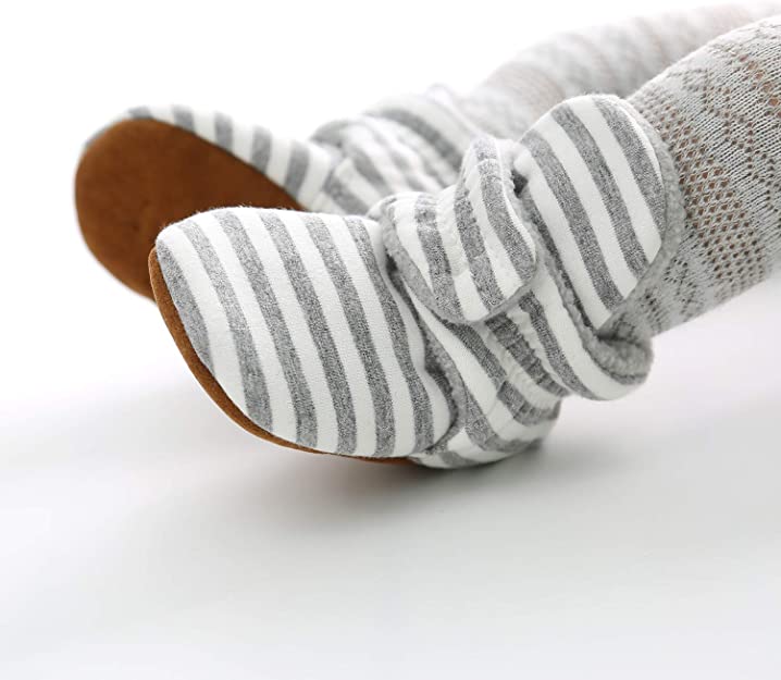 Proactive Baby 0 Copy of MYGGPP Babies First Walker Booties - Soft &  Comfort, , Anti-slip Infant Boots